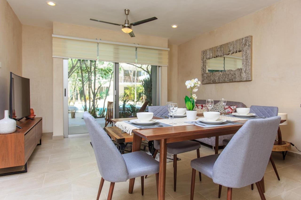 Charming Nature-Inspired Condos With Sultry Surroundings By Stella Rentals Tulum Extérieur photo